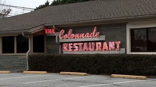 Atlanta’s Colonnade Restaurant is for sale after nearly 100 years in business.