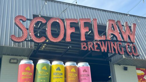 Atlanta's Scofflaw Brewing Co. has entered the nonalcoholic beverage market with several THC-infused drinks. (Courtesy of Scofflaw Brewing Co.)