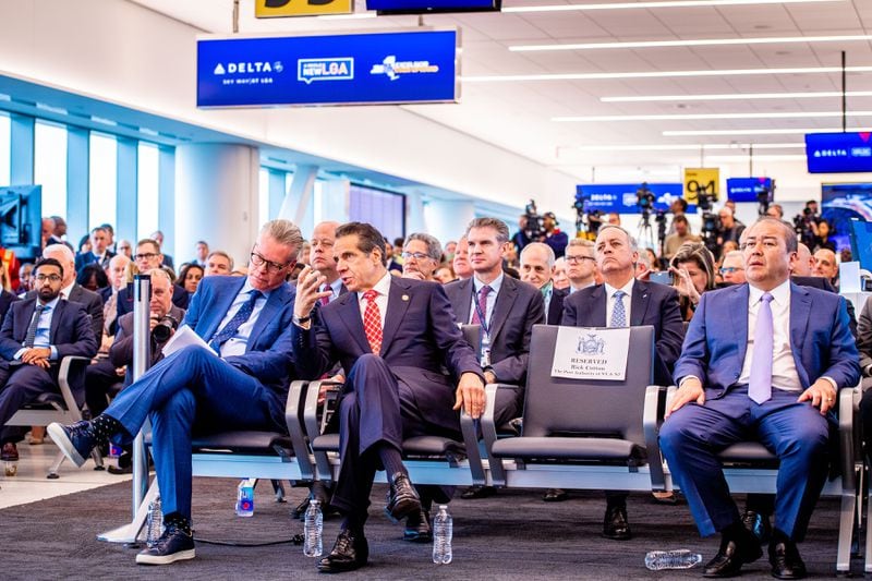 Photo from the opening of the new Delta Air Lines terminal in LaGuardia Airport in Queens, NY, on Tuesday, Oct. 29, 2019. Source: Delta (Chris Rank for Rank Studios)