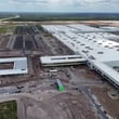 The Hyundai electric vehicle assembly plant, near Savannah, Georgia, seen here on June 18, 2024, is to begin production of the Hyundai IONIQ 5 later this year. (Photo courtesy of HMGNA)