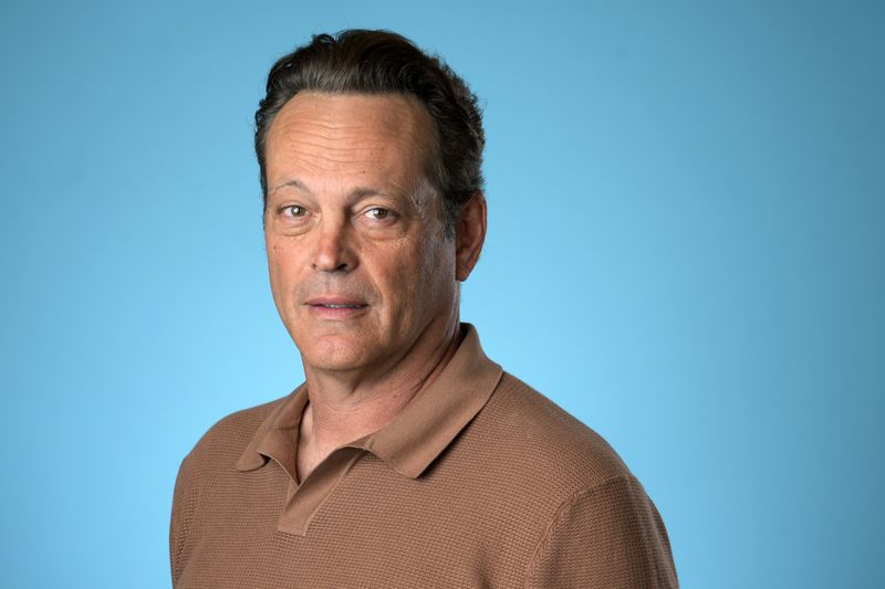 Vince Vaughn, a cast member and executive producer of the Apple TV+ series "Bad Monkey," poses at the Four Seasons Hotel, Tuesday, Aug. 6, 2024, in Los Angeles. (AP Photo/Chris Pizzello)