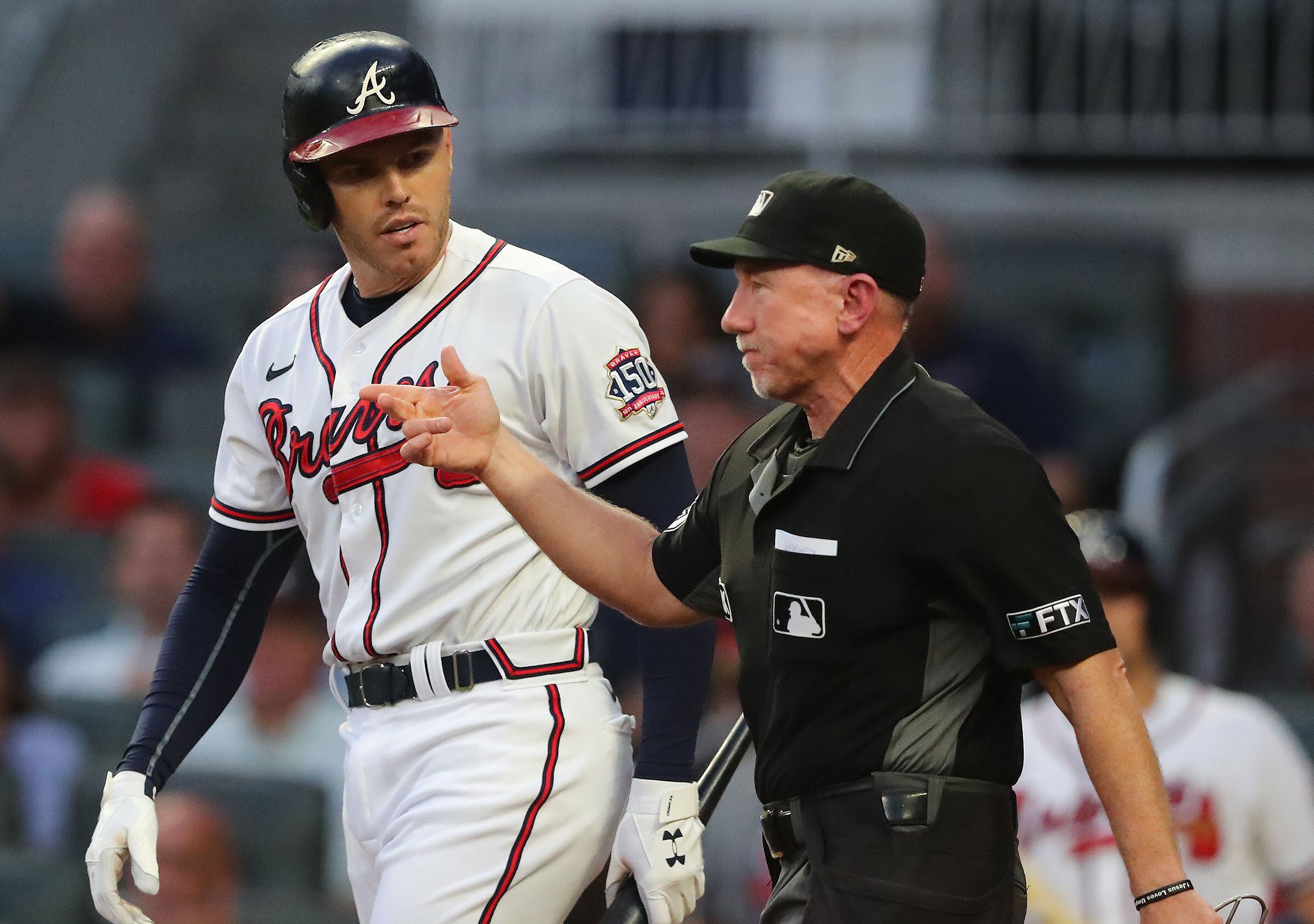 Juan Soto and Will Smith stare down during Washington Nationals' series  opener with the Atlanta Braves - Federal Baseball