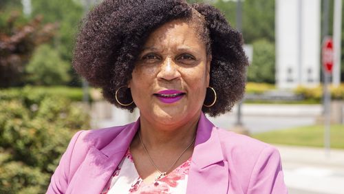 Gwinnett County District Attorney Patsy Austin-Gatson poses for a portrait on Friday, July 29, 2022, at the Gwinnett Justice and Administration Center in Lawrenceville, Georgia. Austin-Gatson said this week that she would prosecute providers of unsafe abortions under the state’s new restrictions, but would not prioritize cases against abortion patients. CHRISTINA MATACOTTA FOR THE ATLANTA JOURNAL-CONSTITUTION.
