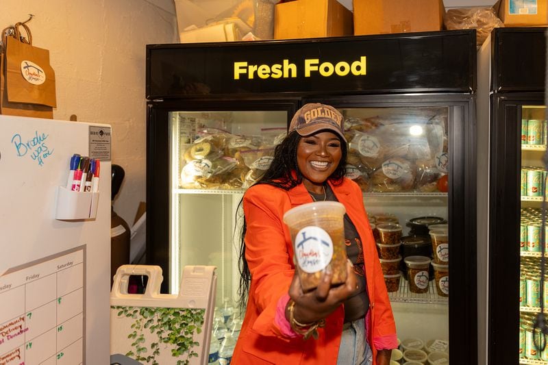 LaTonya Gates, founder and CEO of PAWKids, started Claudia’s House, a food pantry. 
(Courtesy of PAWKids)