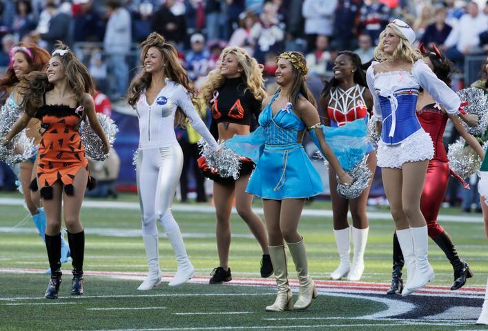 Happy Halloween from your NFL cheerleaders