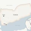 This is a locator map for Yemen with its capital, Sanaa. (AP Photo)