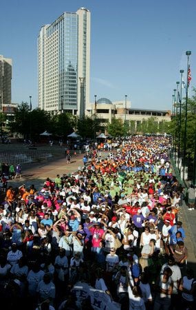 Atlantans walk in annual March for Dimes events