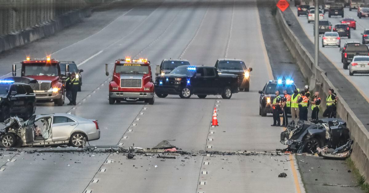 Driver trapped in car after head-on crash in DeKalb County