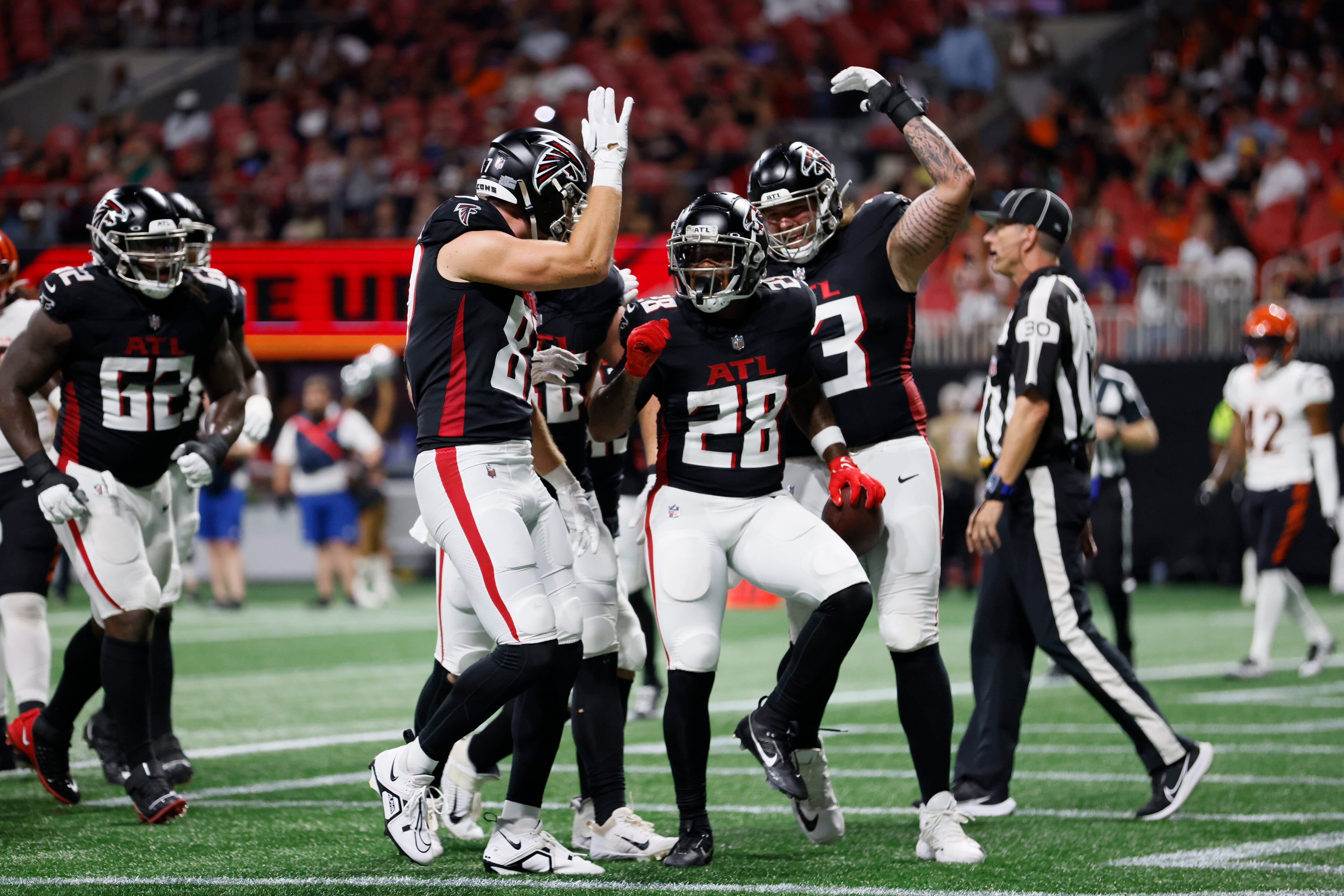 Falcons and Bengals battle to an exhibition tie