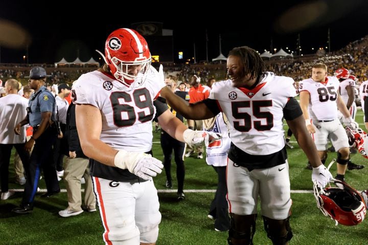 Georgia vs. Missouri -- Oct. 1, 2022