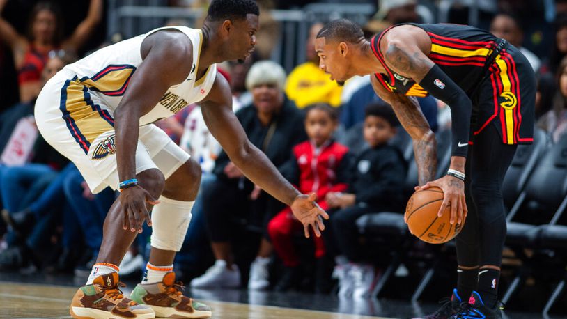 NBA_ New''Orleans''Pelicans''Men Atlanta''Hawks''Men 11 4 Zion