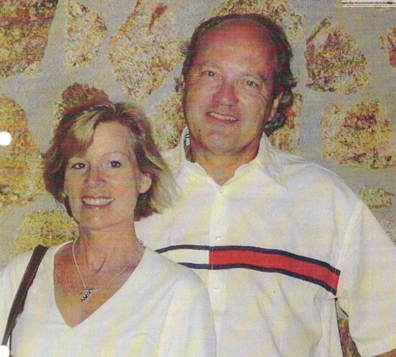 A file photo of Patricia and Ed Heller is part of the trial record in Ed Heller's civil case over his wife's death in a 2003 taxi crash on I-85.