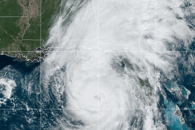 The Florida Panhandle is expected to see Helene make landfall by Thursday evening.