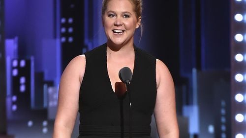NEW YORK, NY - JUNE 10:  Amy Schumer presents an award onstage during the 72nd Annual Tony Awards at Radio City Music Hall on June 10, 2018 in New York City.  (Photo by Theo Wargo/Getty Images for Tony Awards Productions)