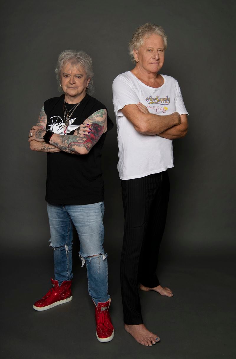 Russell Hitchcock (left) and Graham Russell of Air Supply. Photo by Denise Truscello