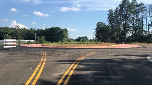 GDOT shifted traffic to the newly constructed lanes on Ga 347/Lake Lanier Islands Parkway in Buford on Monday, July 29.