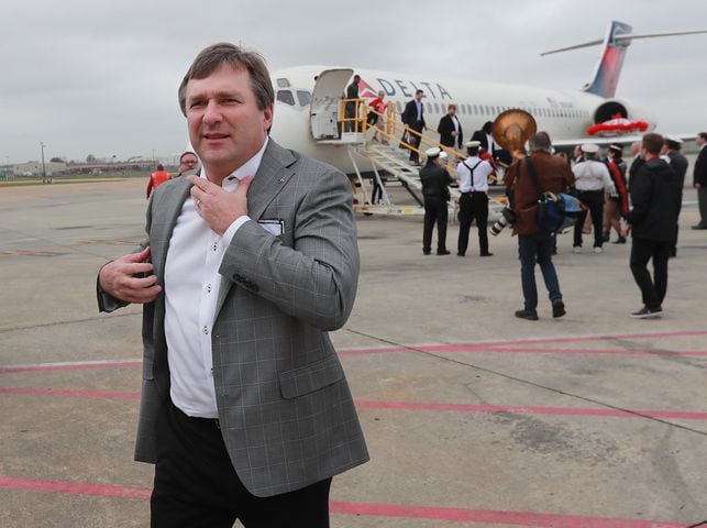 Photos: Bulldogs arrive at the Sugar Bowl