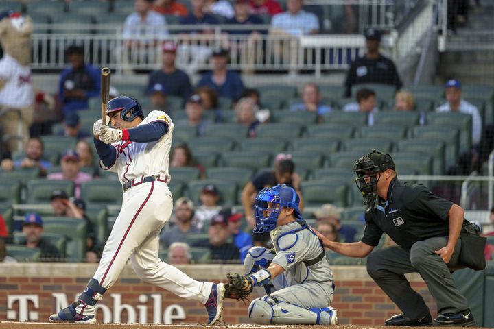 Dodgers Braves Baseball