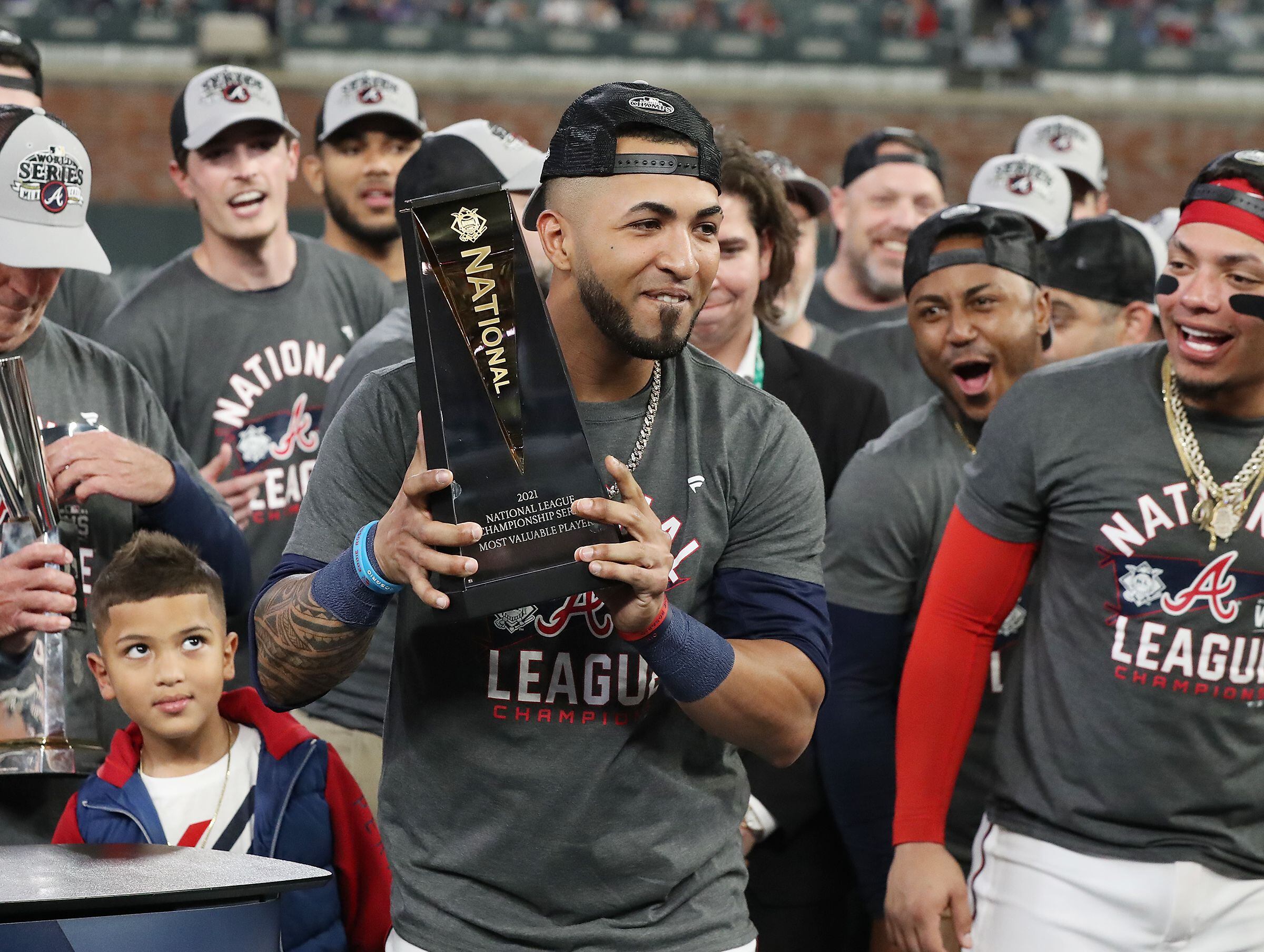 Eddie Rosario continues recovery from eye injury, expects July return