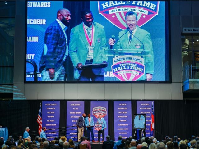 Georgia High School Football Hall of Fame ceremony
