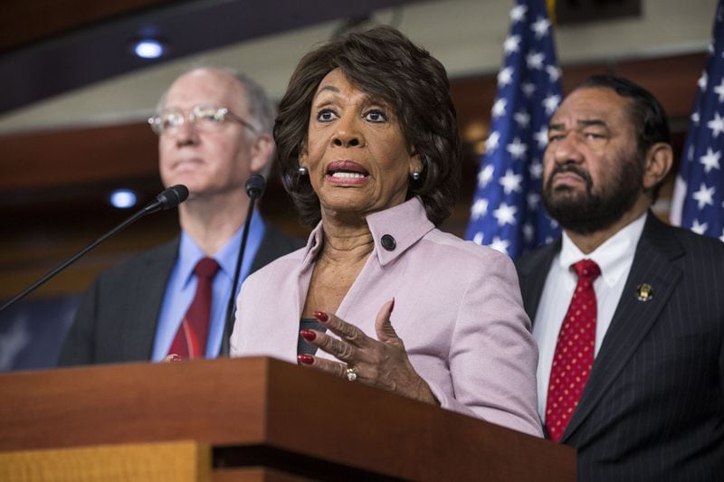 Rep. Maxine Waters, D-Calif., shown at a news conference on Capitol Hill in Washington on Feb. 6, 2017, was the recent target of Fox News pundit Bill O’Reilly. Though he later apologized for referring to Waters as wearing a “James Brown wig,” he also launched into a scathing monologue in which he called her unpatriotic for criticizing President Donald Trump, on his March 28 show. AL DRAGO / THE NEW YORK TIMES