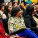 Black business owners attend a class recently hosted by The Russell Innovation Center for Entrepreneurs in Atlanta, GA. The classes and programs offered by the center aim to help those looking to elevate their businesses and learn more about the industry. (Photo/Adrian Shelby)