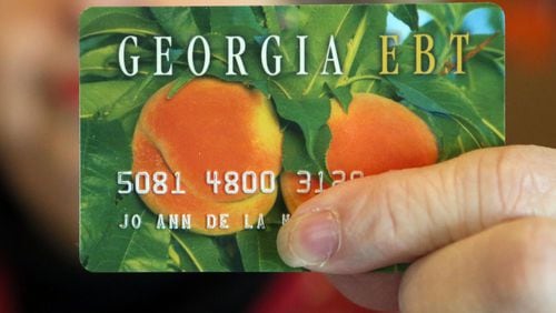 As of Wednesday, more than 22,000 benefit renewals had not yet been processed — keeping those recipients from receiving their benefits from the Supplemental Nutrition Assistance Program, commonly known as food stamps. BOB ANDRES / BANDRES@AJC.COM