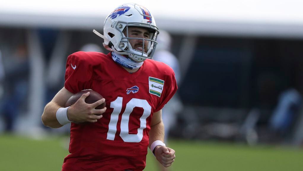 Jake Fromm lives the lonely life of Bills quarantine quarterback