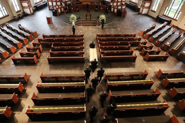 PHOTOS: Rayshard Brooks funeral at Ebenezer Baptist Church