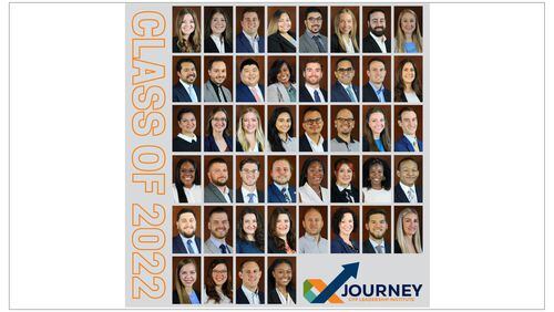 Information and the names of this year’s Gwinnett Young Professionals Journey Leadership Institute cohort and Crew Leaders: www. gwinnettyoungprofessionals.com. (Courtesy Gwinnett Young Professionals)