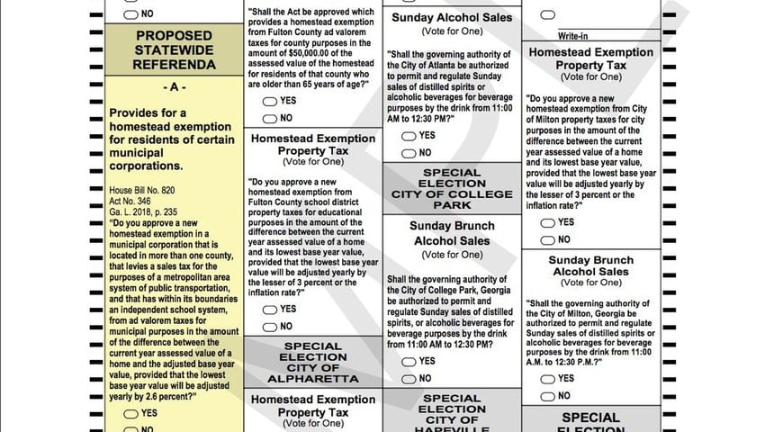 Fulton county deals tax exemptions