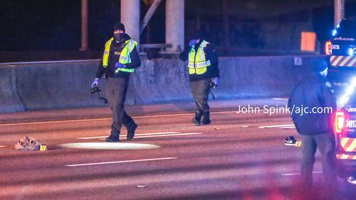 Police are investigating a deadly crash Thursday morning on the Downtown Connector north of I-20.