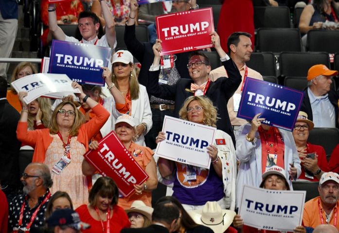 Day 1 Georgia delegates at RNC