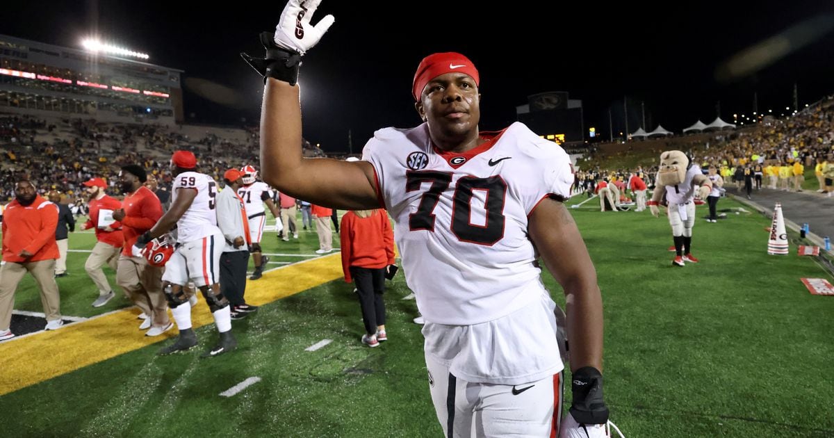 Rams pick Georgia football's Warren McClendon in 2023 NFL Draft