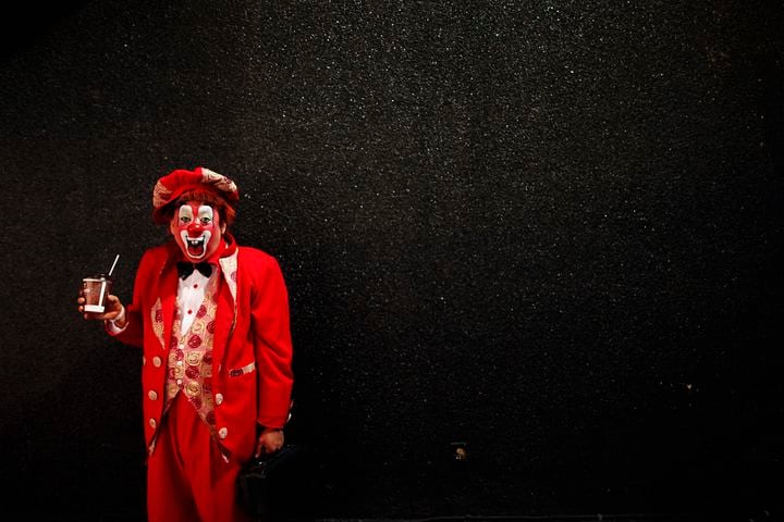 Clowns gather in Mexico City