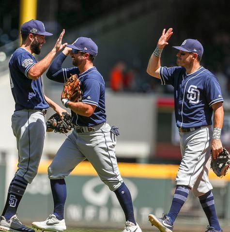 Photos: Foltynewicz, Braves pounded by Padres