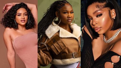 Tori Brixx, Gloss and LightSkinKeisha are the newest members of BET+'s "Impact Atlanta" reality show for season three. PUBLICITY PHOTOS