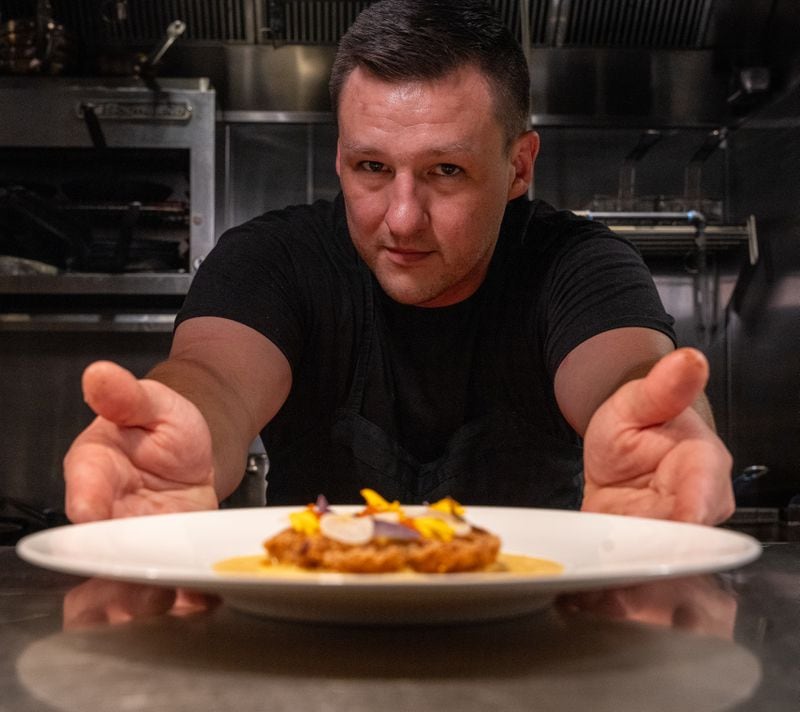 Karl Gorline is the chef behind Alpine-inspired Avize in Atlanta. / Courtesy of Avize