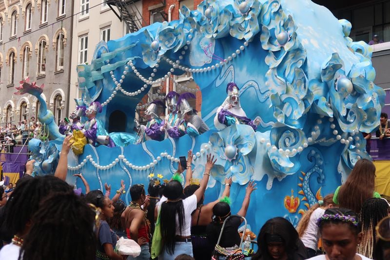 The Krewe of Rex parade has been a Mardi Gras highlight since the organization held its inaugural procession in 1872. 
(Courtesy of Wesley K.H. Teo)