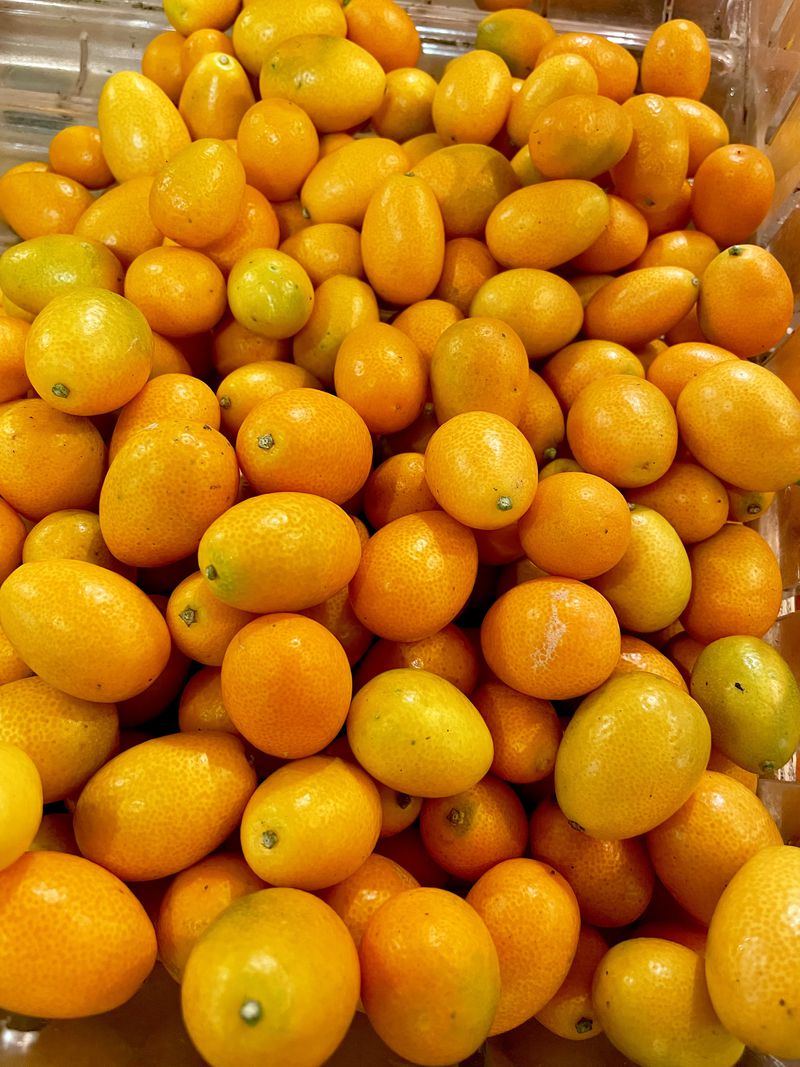 This time of year, you can find sweet, tangy kumquats at the Buford Highway Farmers Market. Angela Hansberger for The Atlanta Journal-Constitution