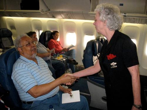 Kay Carpenter, Delta flight attendant