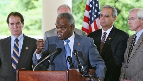 U.S. Rep. David Scott, pictured during a visit to the Atlanta VA Medical Center in 2013, was named chair of the House of Representatives Agriculture Committee. BOB ANDRES / BANDRES@AJC.COM