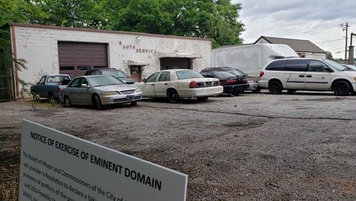 Avondale Estates plans to use eminent domain to purchase nearly an acre of property near its downtown.