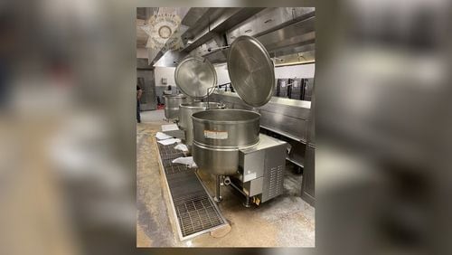 The Fulton County Jail needs at least four of its eight commercial steam kettles to be operational for the kitchen to serve its inmate population, officials said.