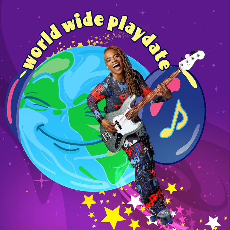 Divinity Roxx's new album "World Wide Playdate," is the follow-up to 2021's, "Ready Set Go!" Courtesy Divinity Roxx