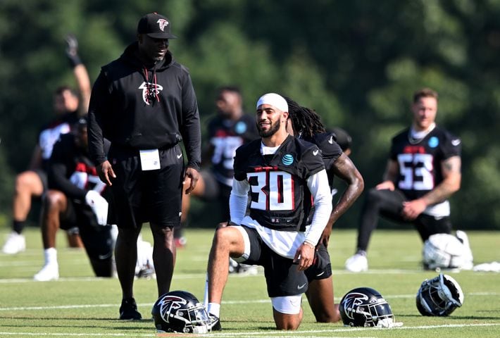 Frist day of Falcons training camp