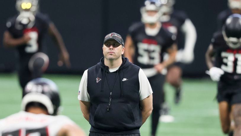 Quarterbacks in action  2021 Atlanta Falcons Minicamp