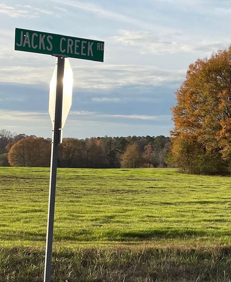 This isolated area near Monroe, Georgia, is where at age 17, Daniel Luke Ferguson killed his 94-year-old neighbor Tom Daniel. HIs was the first of three murders by Ferguson. (Danny Robbins / For The Atlanta Journal-Constitution)