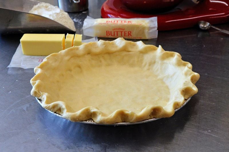 Save time later by preparing dough for a freshly made pie crust up to three days ahead. STYLING BY BRIANA CARSON / CONTRIBUTED BY CHRIS HUNT PHOTOGRAPHY