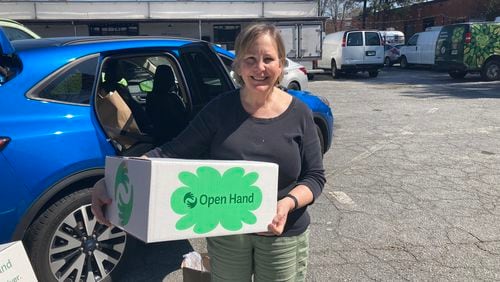 Ann Fleckenstein is one of the dedicated volunteers who delivers food, medicine and moral support through Project Open Hand. Courtesy